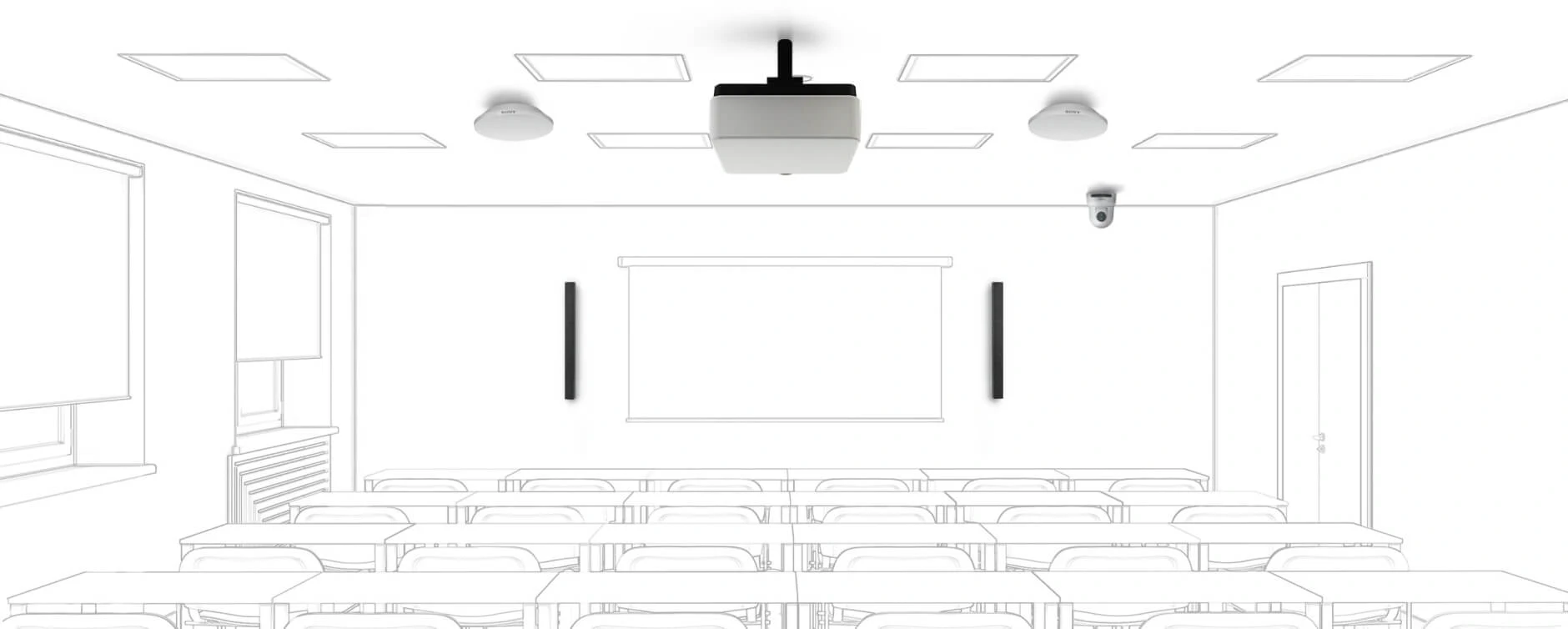 �������̃C���X�g�Ƀ}�C�N��X�s�[�J�[�A�����[�g�J�����Ȃǎ��ۂ̃\�j�[���i�̉摜���z�u���ꂽ�C���[�W�摜